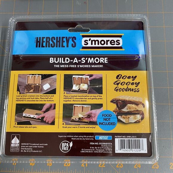 Hersheys Chocolate S'mores Buddy- Brand - New Mess Free Smore's Maker - Picture 6 of 6